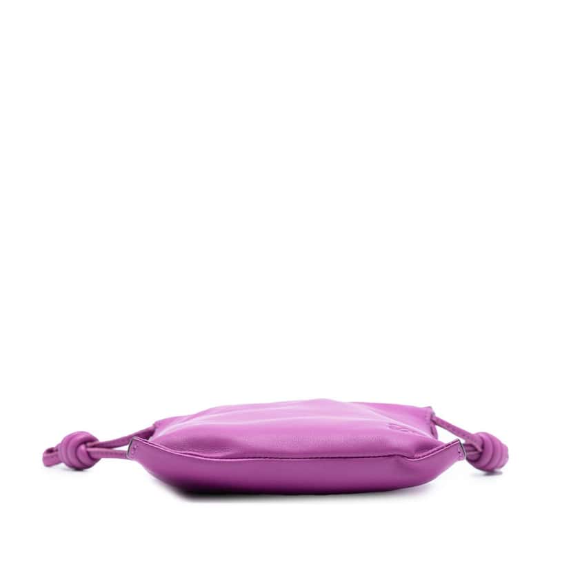 Loewe Nappa Flamenco Pocket Crossbody Purple Leather Very good condition - Inside View