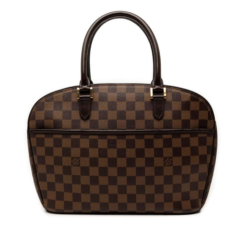 Louis Vuitton Damier Ebene Sarria Horizontal Brown Good condition - Front View