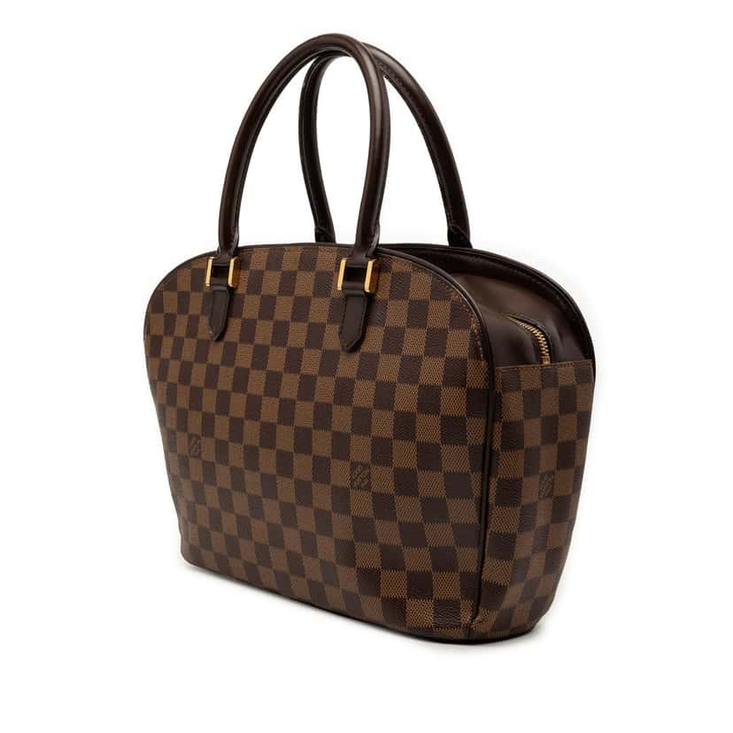 Louis Vuitton Damier Ebene Sarria Horizontal Brown Good condition - Back View