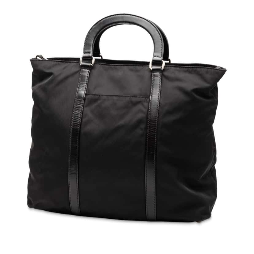 Prada Tessuto Satchel Black Very good condition - Back View