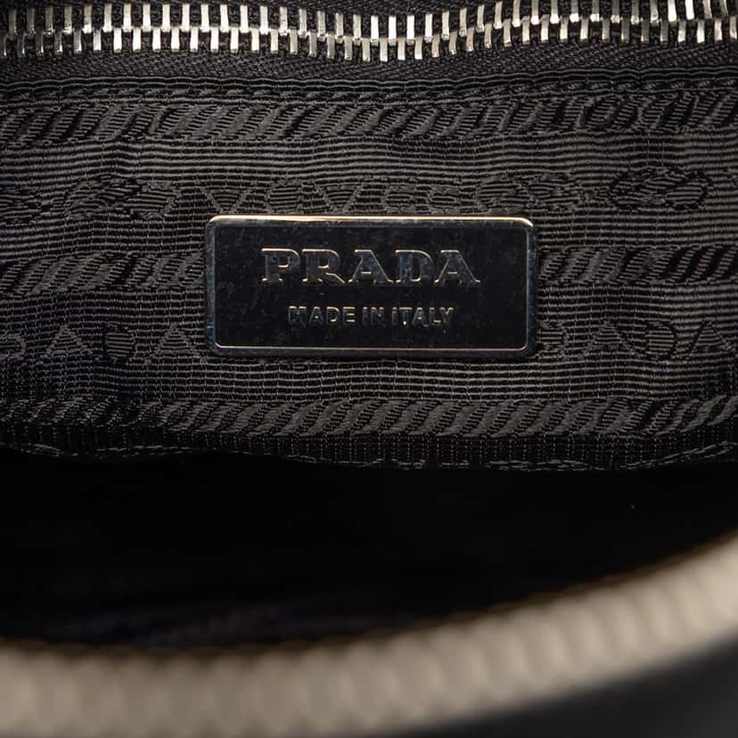 Prada Tessuto Satchel Black Very good condition - Box View
