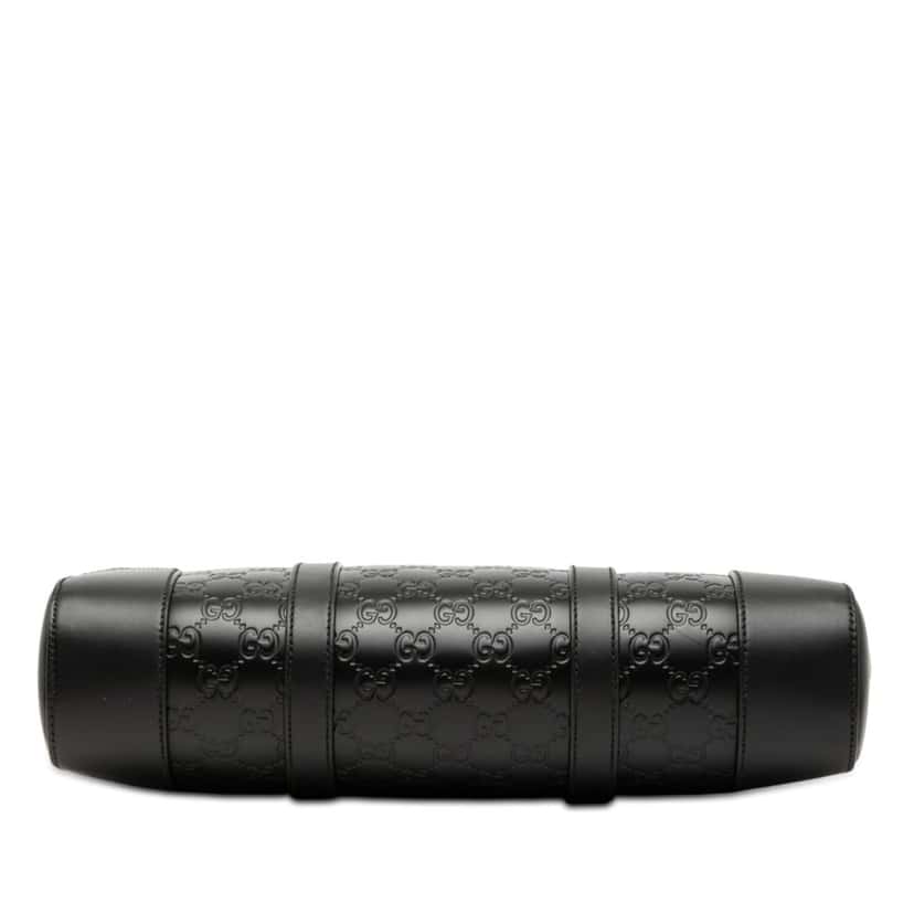 Gucci Guccissima Business Bag Black Leather Very good condition - Inside View