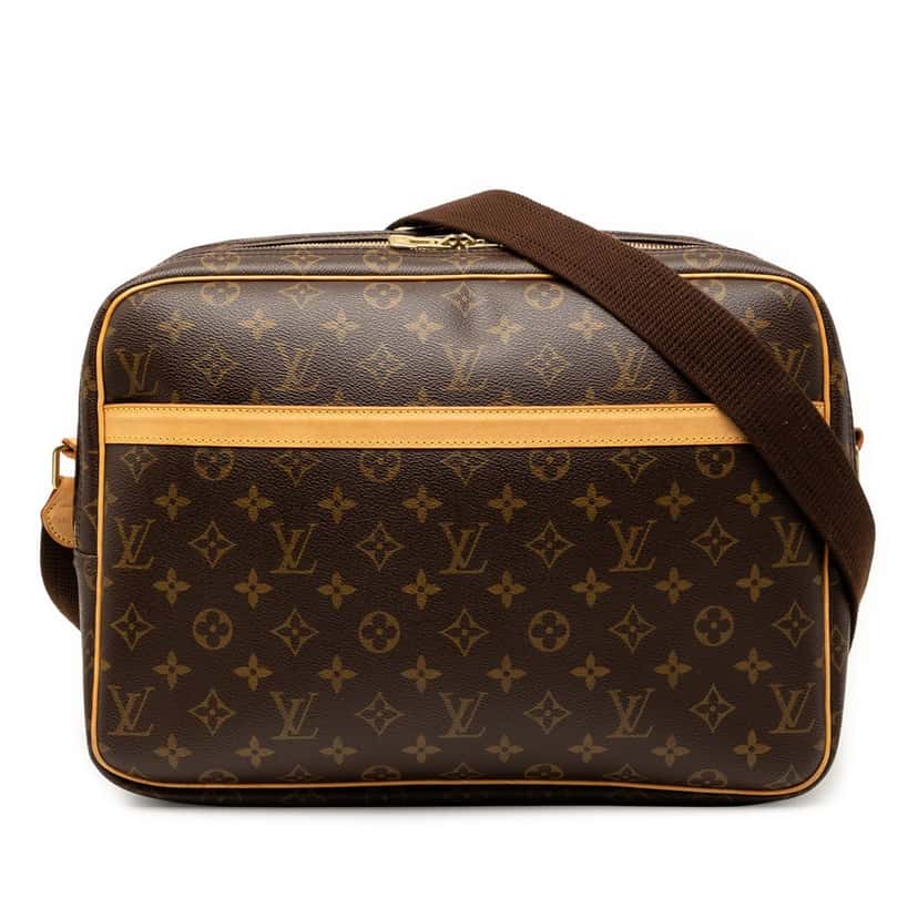Louis Vuitton Monogram Reporter GM Brown Very good condition - Front View