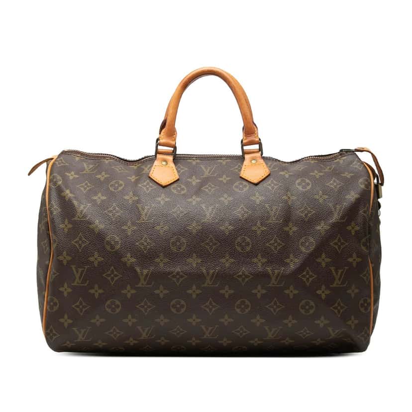 Louis Vuitton Monogram Speedy 40 Brown Very good condition - Front View