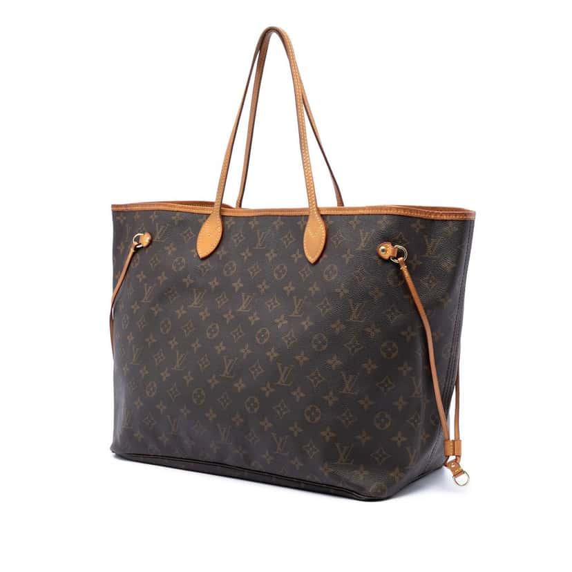 Louis Vuitton Monogram Neverfull GM Brown Very good condition - Back View