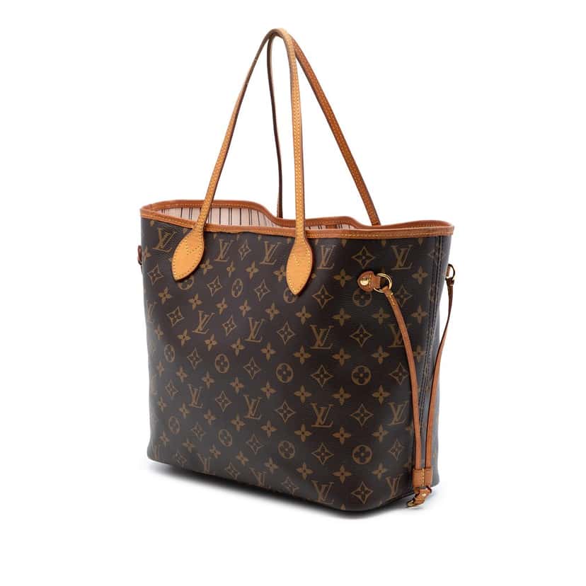 Louis Vuitton Monogram Neverfull MM Brown Very good condition - Back View