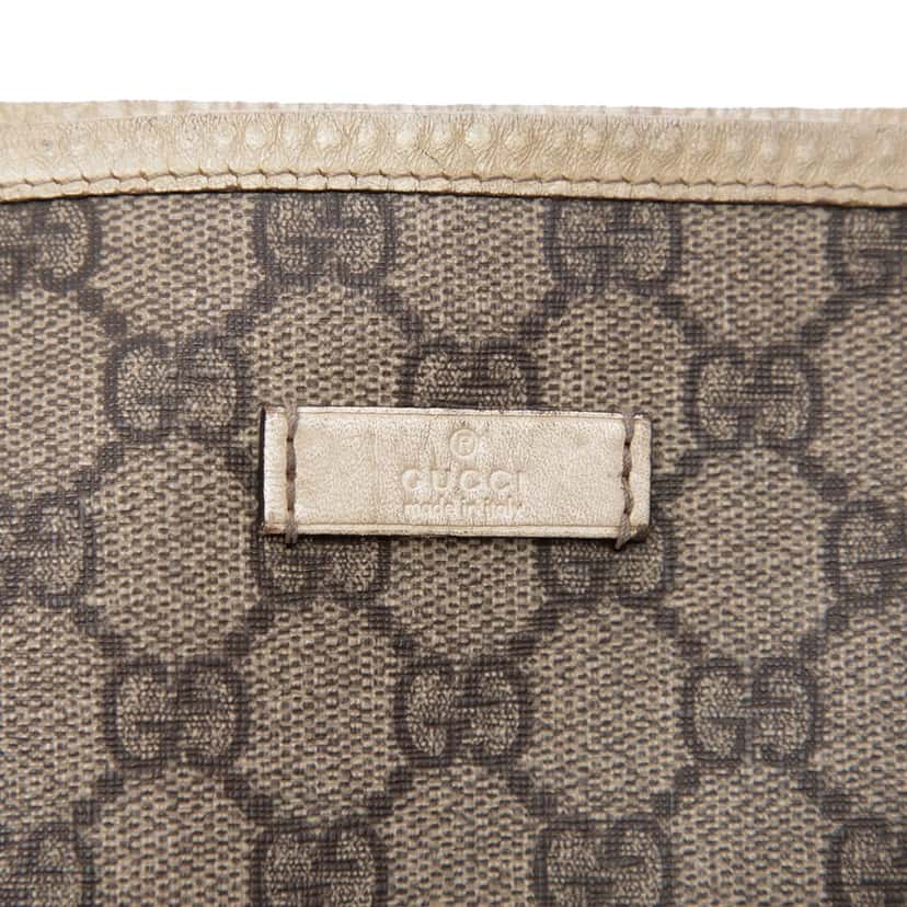 Gucci GG Supreme Joy Vertical Tote Beige Very good condition - Box View