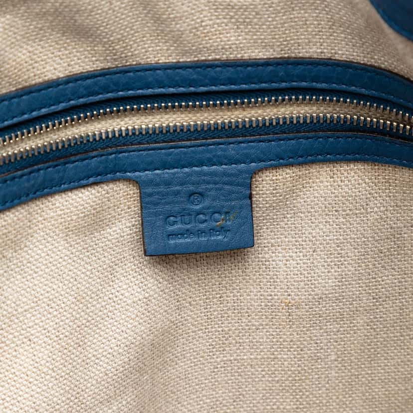 Gucci Large GG Canvas Icon Bit Satchel Beige Very good condition - Box View