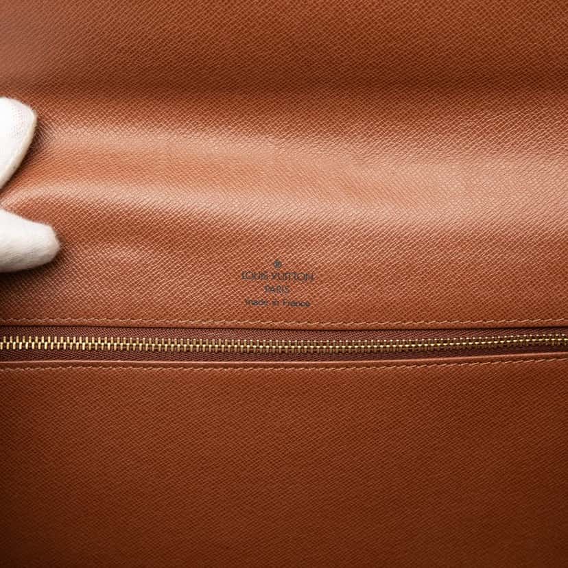 Louis Vuitton Monogram Pochette Dame GM Brown Very good condition - Box View