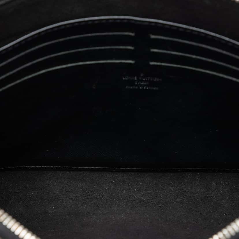 Louis Vuitton Epi Pochette Jour PM Black Leather Very good condition - Model View