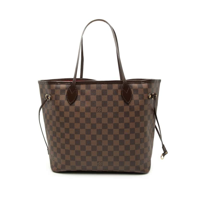 Louis Vuitton Damier Ebene Neverfull MM Brown Very good condition - Front View