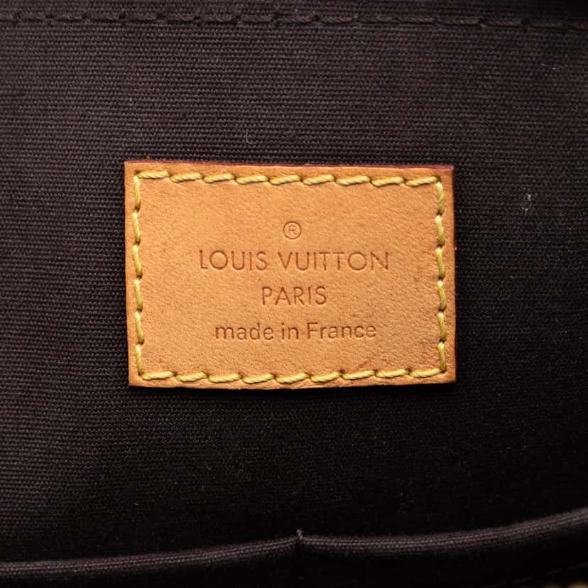 Louis Vuitton Monogram Vernis Alma PM Purple Leather Very good condition - Box View