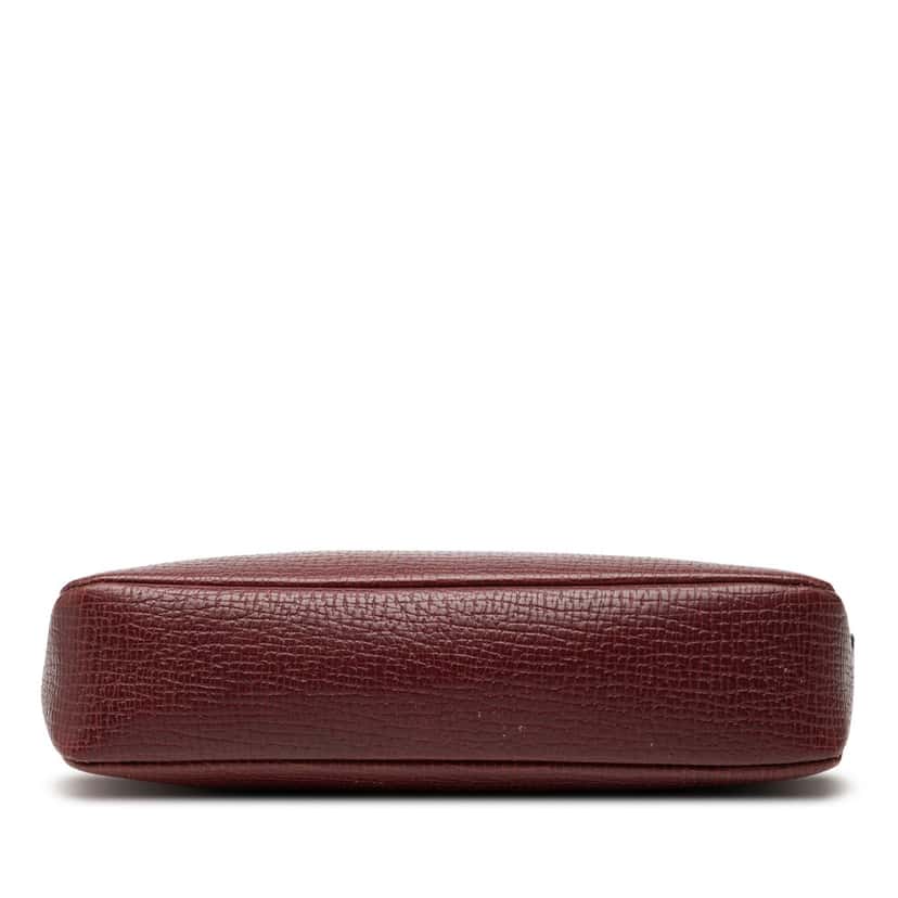 LOEWE Textured Leather Shoulder Bag Red Leather Very good condition - Inside View