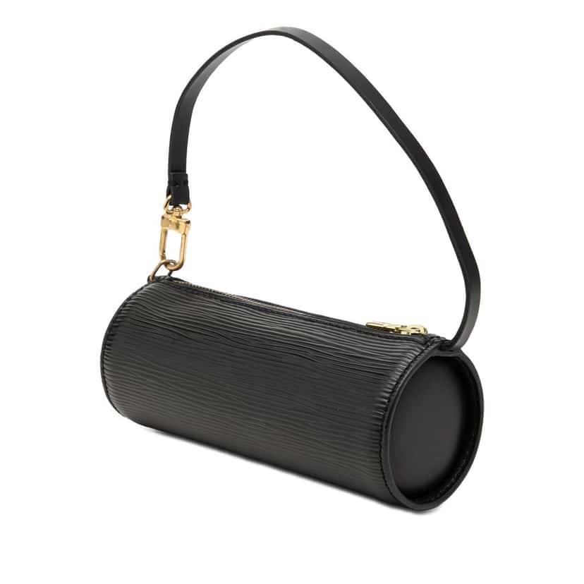 Louis Vuitton Epi Pochette Soufflot Black Leather Very good condition - Back View