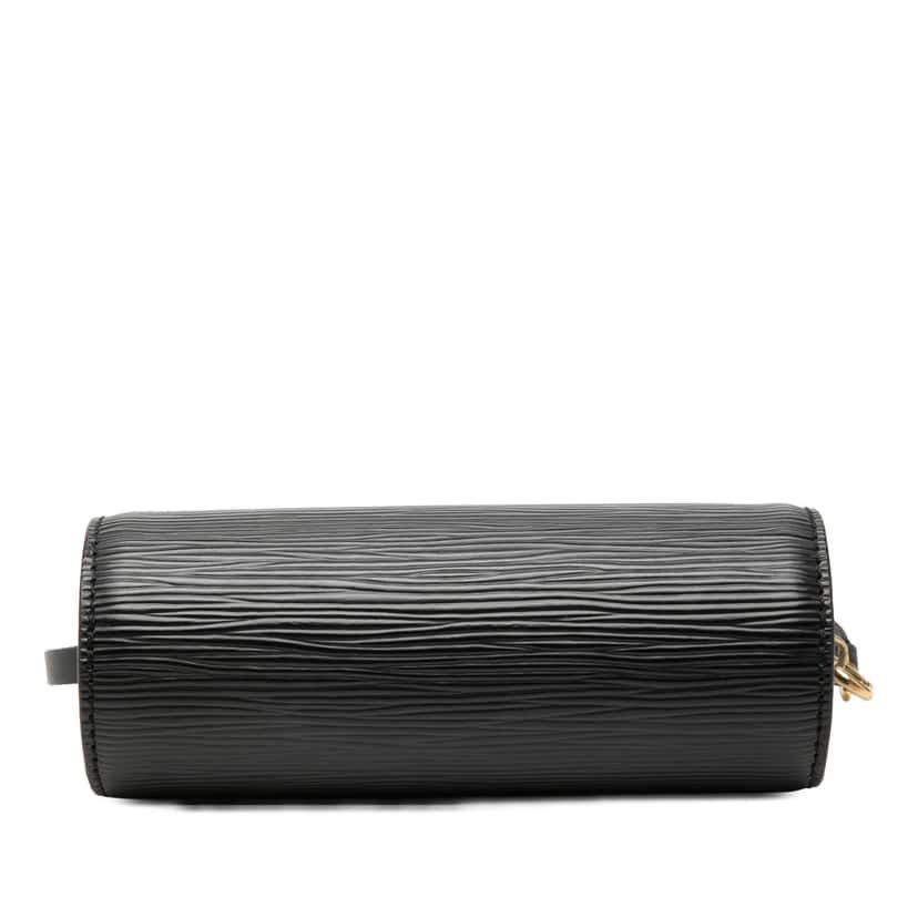 Louis Vuitton Epi Pochette Soufflot Black Leather Very good condition - Inside View