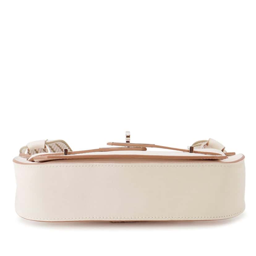 Hermès Mini Swift Jypsiere White Leather Very good condition - Inside View