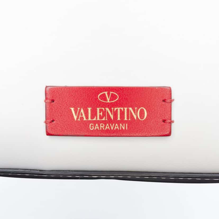 Valentino Leather VLogo Walk Crossbody White Leather Very good condition - Box View