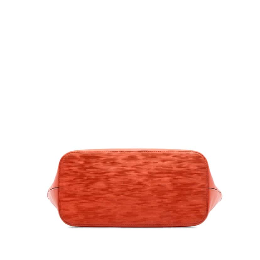 Louis Vuitton Epi Neverfull MM Orange Leather Very good condition - Inside View