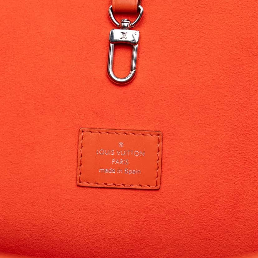 Louis Vuitton Epi Neverfull MM Orange Leather Very good condition - Box View
