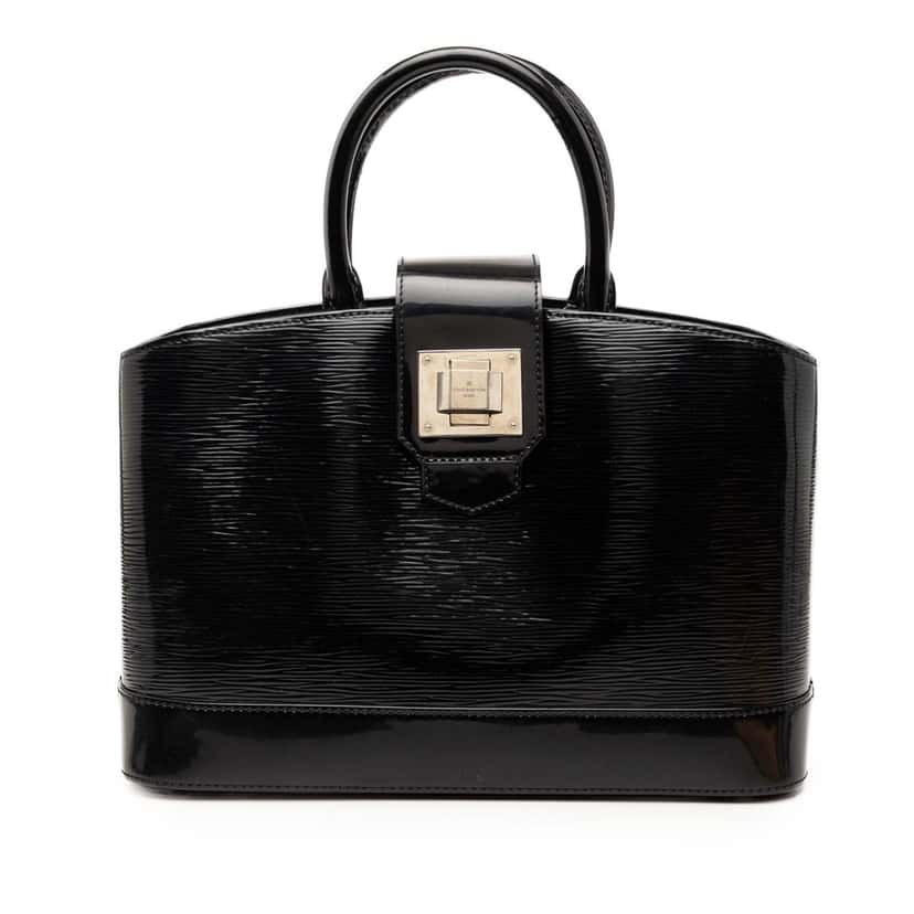 Louis Vuitton Electric Epi Mirabeau PM Black Leather Very good condition - Front View