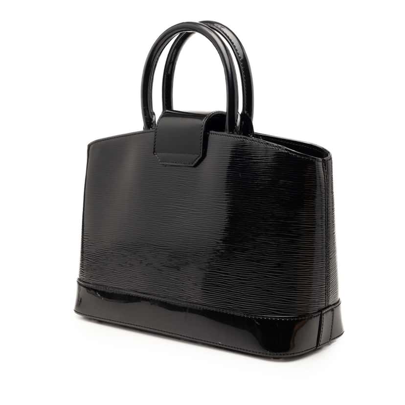 Louis Vuitton Electric Epi Mirabeau PM Black Leather Very good condition - Back View