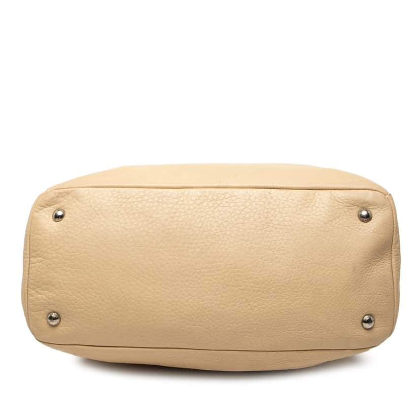 Prada Vitello Daino Tote Beige Leather Very good condition - Inside View