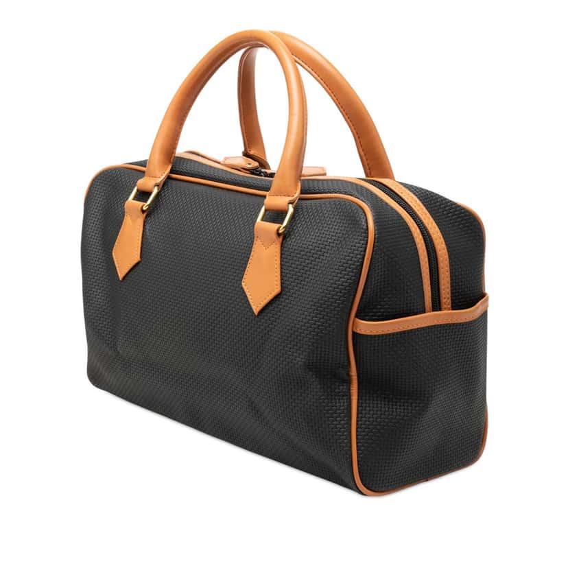 Saint Laurent PVC Boston Bag Black Plastic Very good condition - Back View