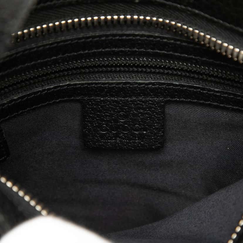 Gucci GG Canvas Crossbody Black Very good condition - Box View