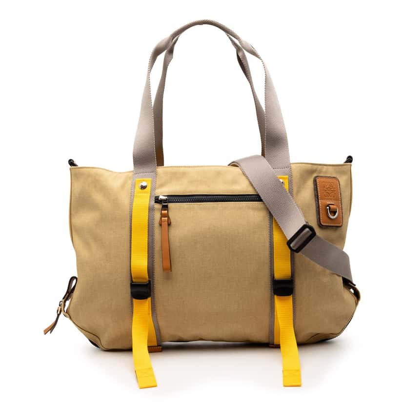 Loewe Canvas Eye Nature Tote Beige Very good condition - Front View