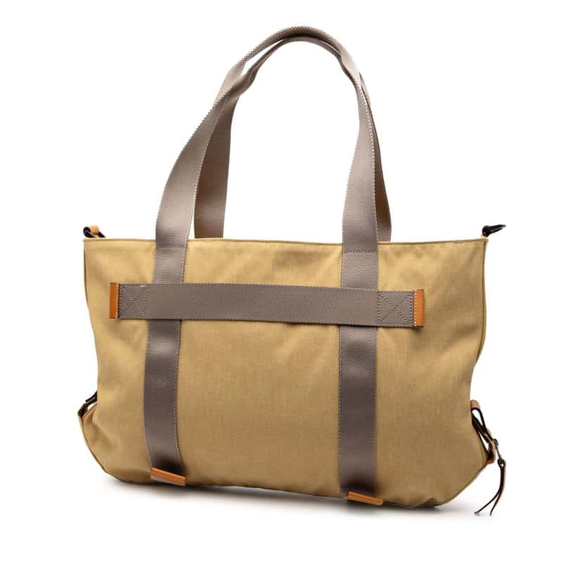 Loewe Canvas Eye Nature Tote Beige Very good condition - Back View