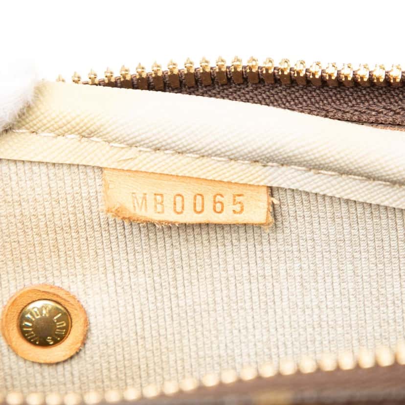 Louis Vuitton Monogram Alize 3 Poches Brown Very good condition - Box View