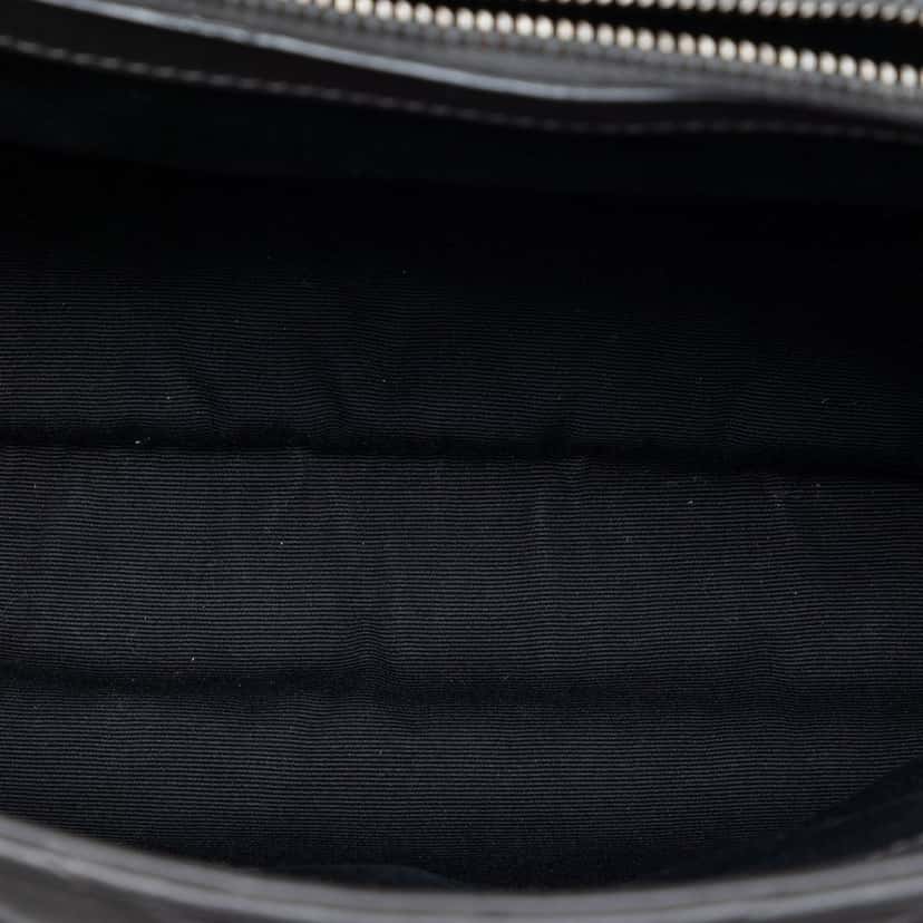 Saint Laurent Large Chevron Sheepskin Monogram College Satchel Other Leather Very good condition - Model View