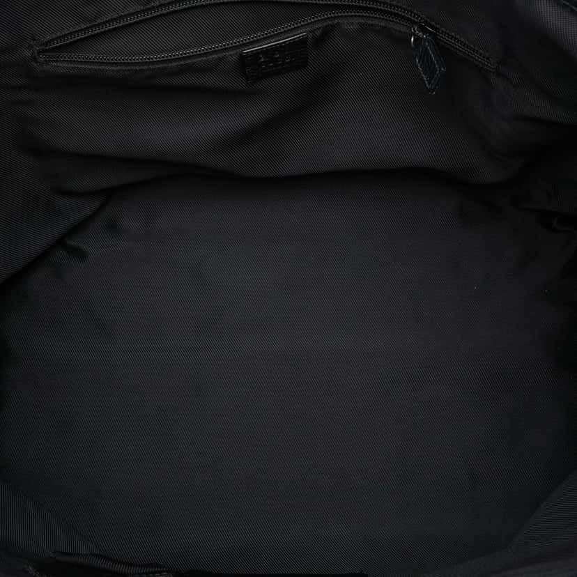 Gucci GG Denim Satchel Black Very good condition - Model View