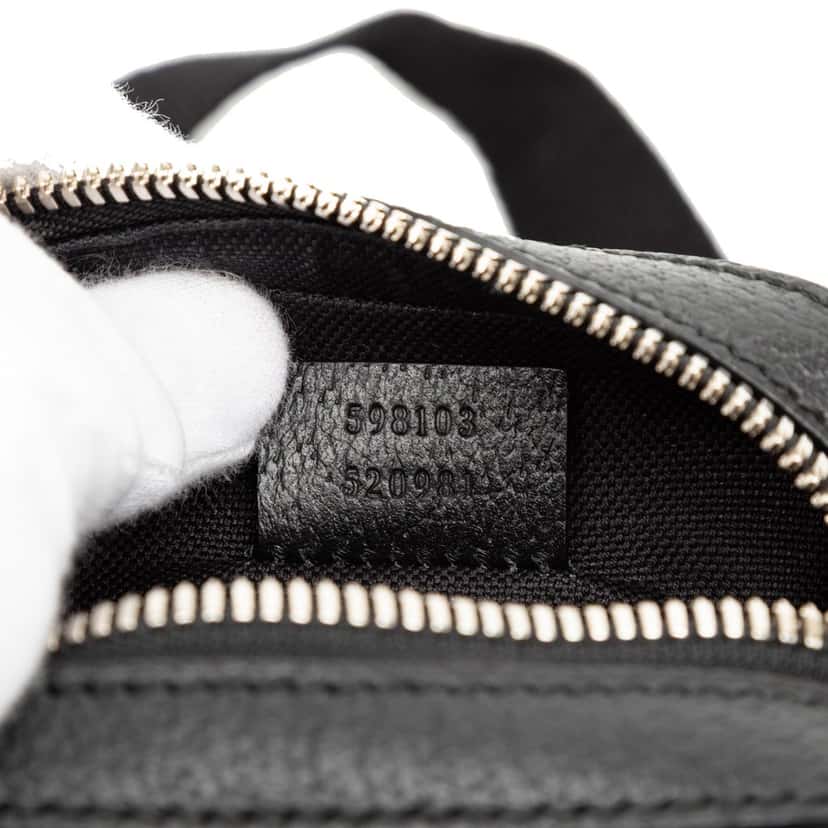 Gucci GG Supreme Psychedelic Crossbody Black Very good condition - Box View