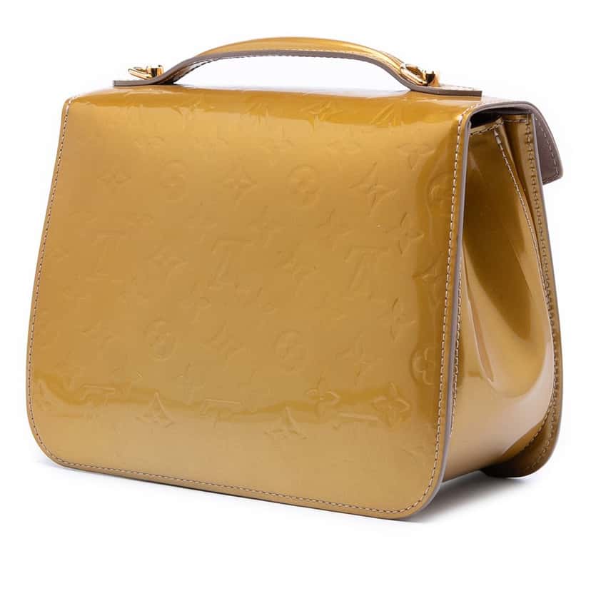 Louis Vuitton Monogram Vernis Mirada Gold Leather Very good condition - Back View