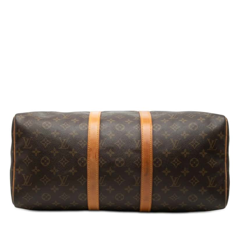 Louis Vuitton Monogram Keepall 45 Brown Good condition - Inside View