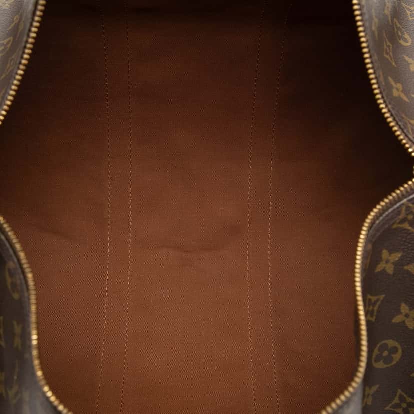 Louis Vuitton Monogram Keepall 45 Brown Good condition - Model View