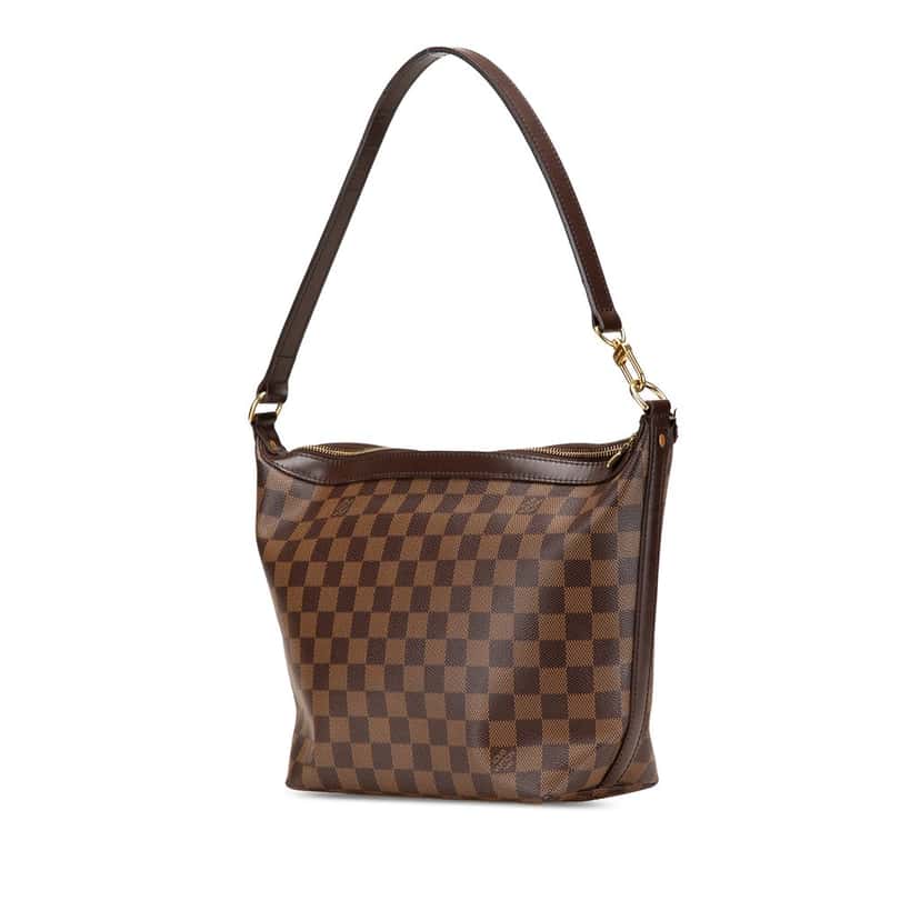Louis Vuitton Damier Ebene Illovo MM Brown Canvas Good condition - Back View