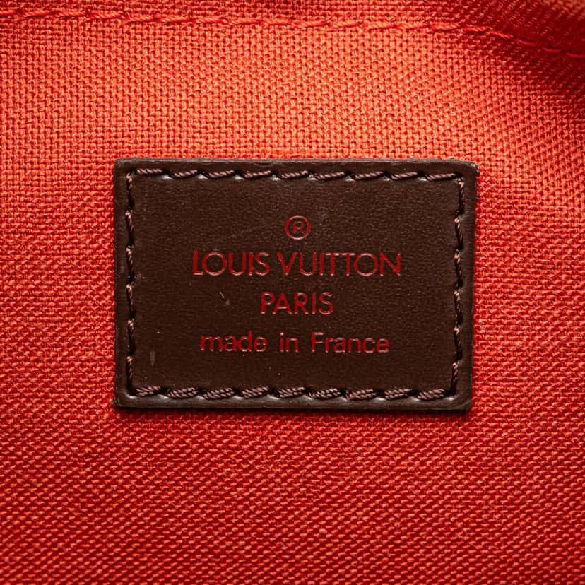 Louis Vuitton Damier Ebene Illovo MM Brown Canvas Good condition - Box View