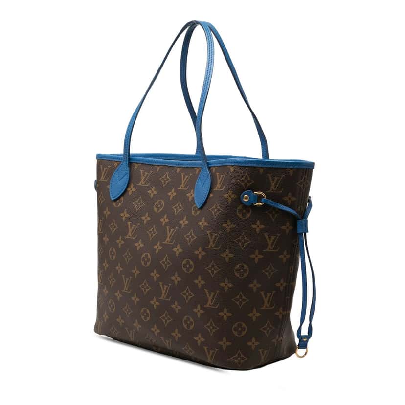Louis Vuitton Monogram Ikat Neverfull MM Brown Very good condition - Back View