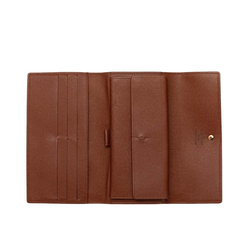 Louis Vuitton Monogram Porte Tresor International Wallet Brown Very good condition - Box View