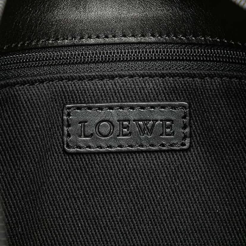 Loewe Anagram Canvas Crossbody Blue Very good condition - Box View