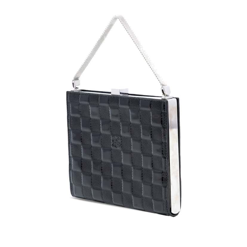 Louis Vuitton Damier Vernis Ange MM Black Leather Very good condition - Back View