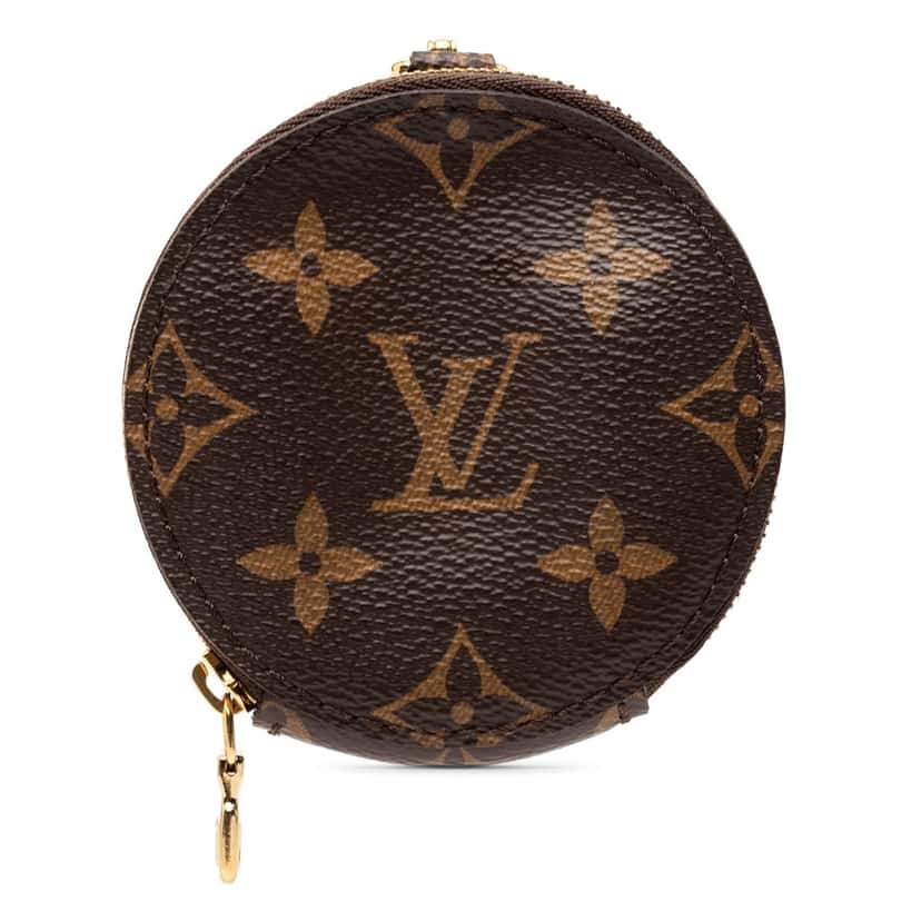 Louis Vuitton Monogram  Multi Pochette Round Coin Pouch Brown Very good condition - Front View
