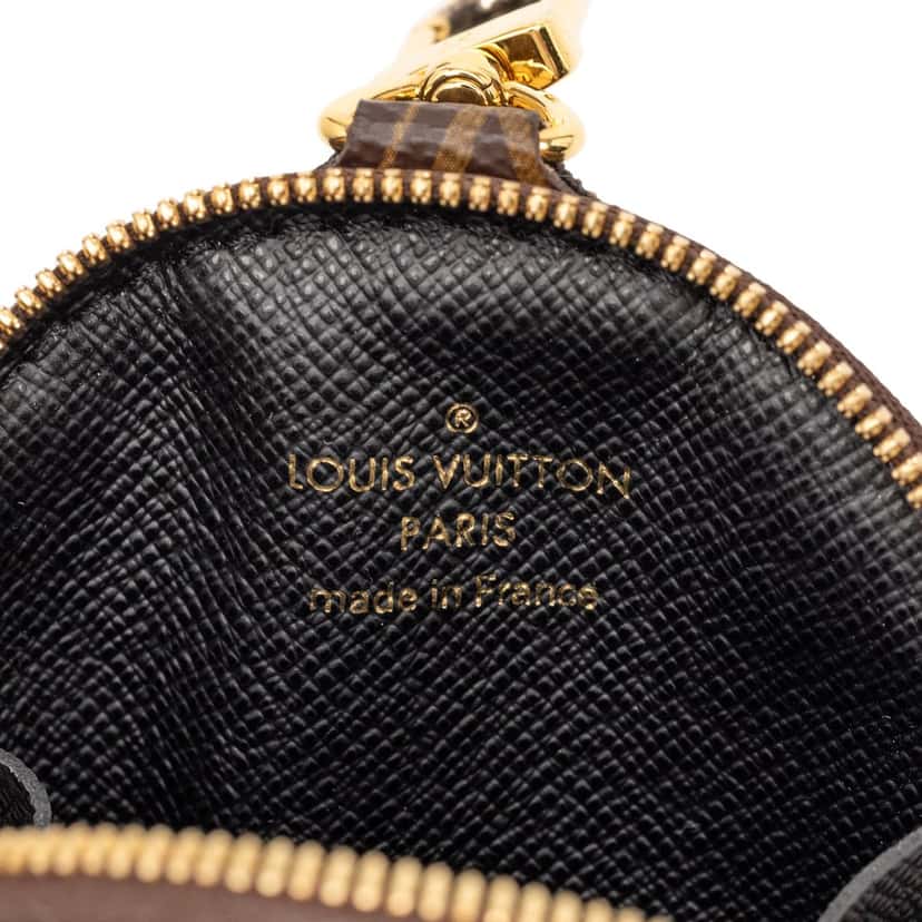 Louis Vuitton Monogram  Multi Pochette Round Coin Pouch Brown Very good condition - Box View