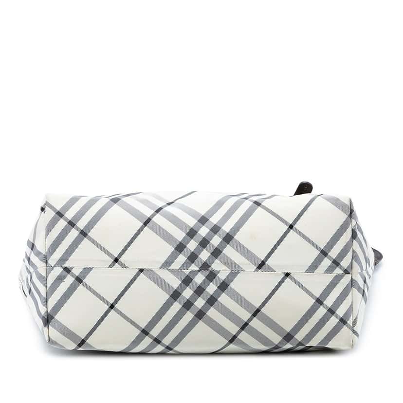 Burberry Nova Check Canvas Tote Brown Very good condition - Inside View