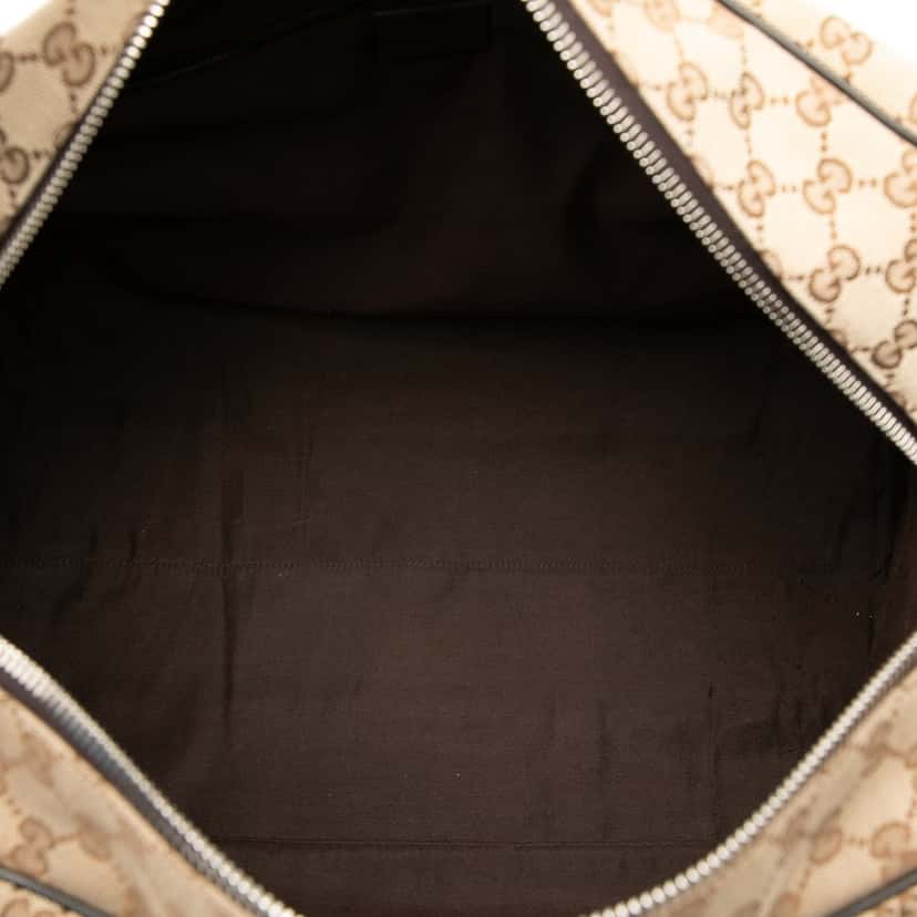 Gucci GG Canvas Travel Bag Beige Very good condition - Model View