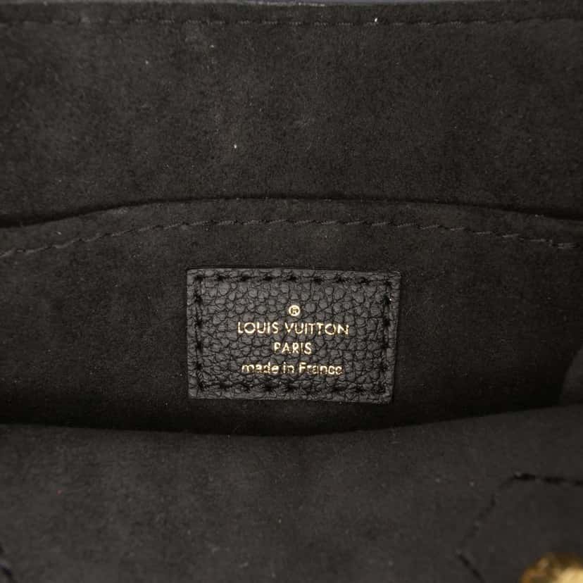 Louis Vuitton Bicolor Monogram Empreinte Petit Sac Plat Black Leather Very good condition - Box View