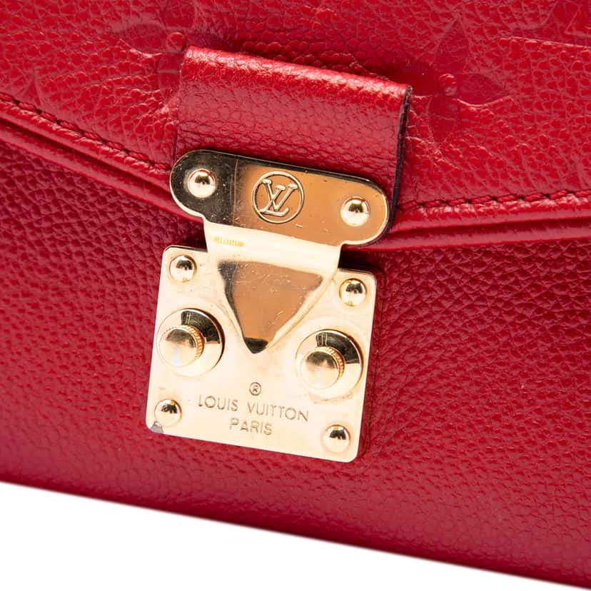 Louis Vuitton Monogram Empreinte Saint Germain BB Red Leather Very good condition - Box View