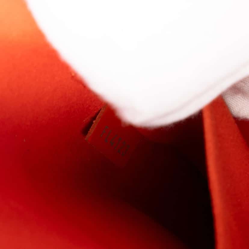 Louis Vuitton Epi Alma PM Orange Leather Very good condition - Box View